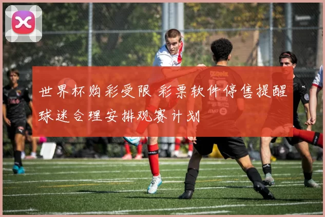 世界杯购彩受限 彩票软件停售提醒球迷合理安排观赛计划